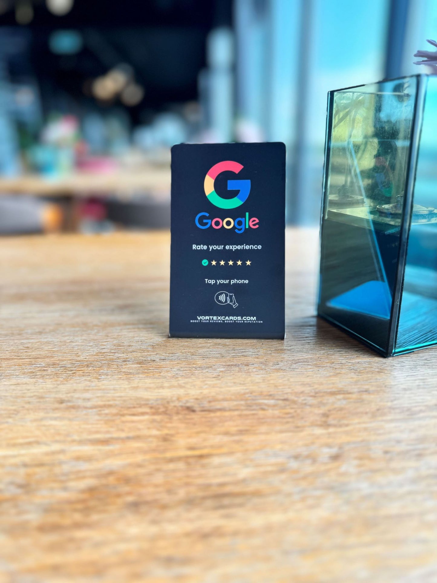 NFC Google Review Display