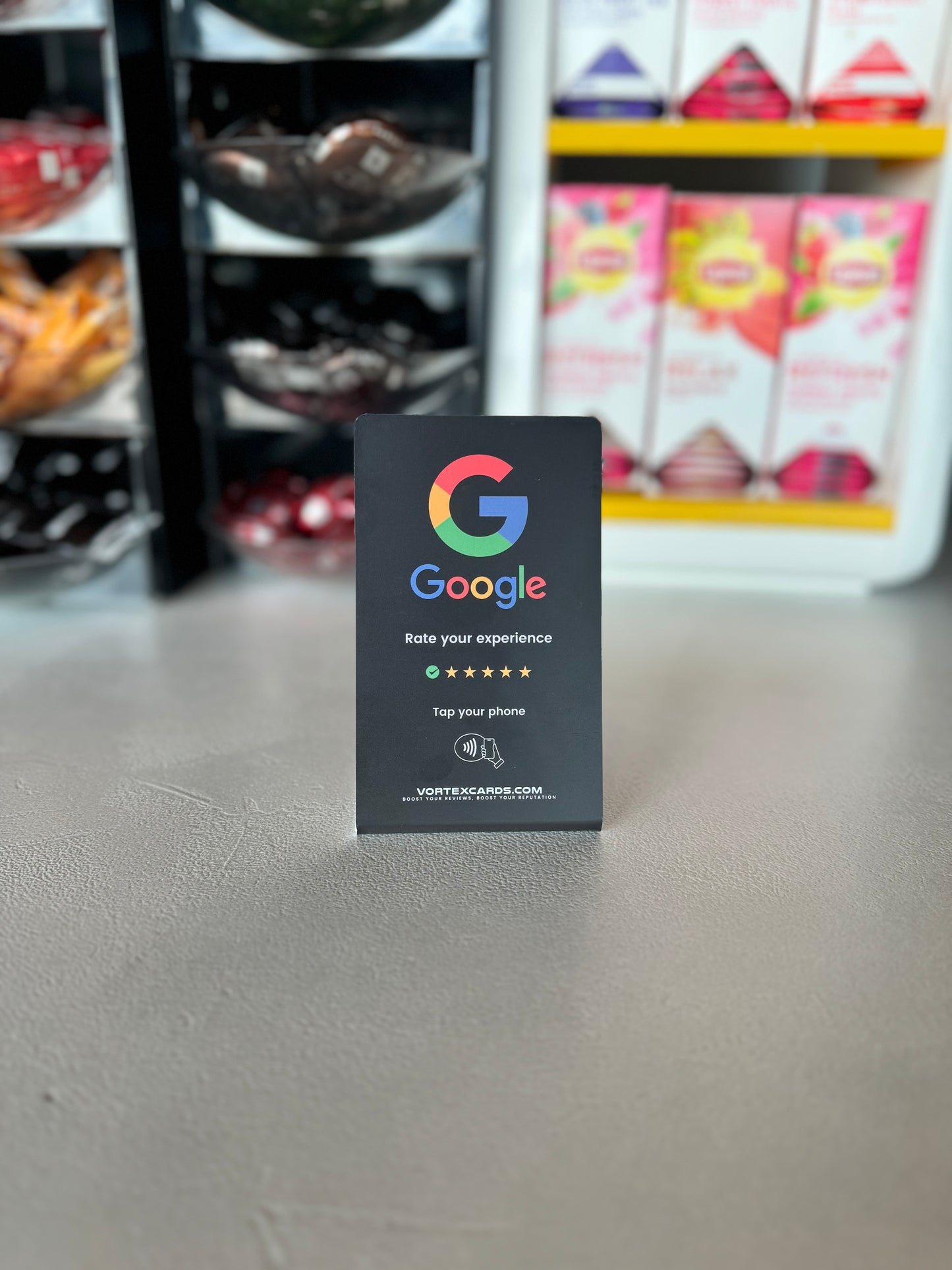 NFC Google Review Display